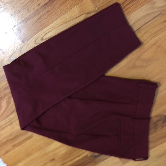 J. Crew Pants - J. Crew Mercantile Maroon Pants